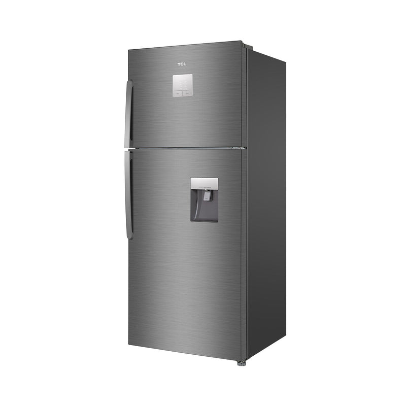 TCL Two Door No Frost 615L 20 Feet, Gray - TCL