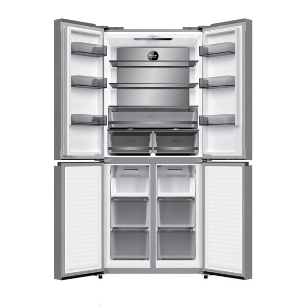 DENKA RM-550FDG Four Door Refrigerator Inverter System, Dark Grey - Image 2