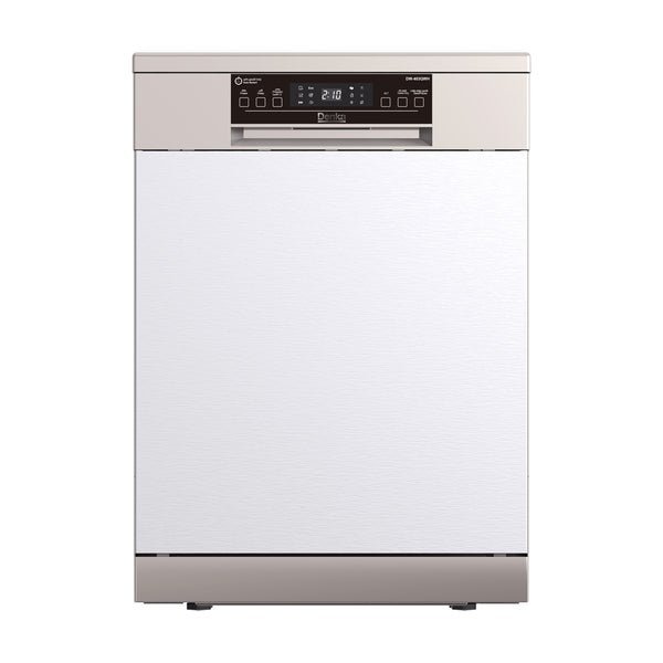 DENKA DW-403QWH Free Standing Dishwasher, White