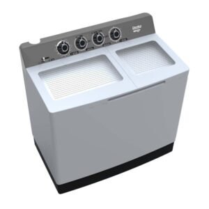 DENKA HI-11550NWG Twin Tub Washing Machine 9Kg, Gray