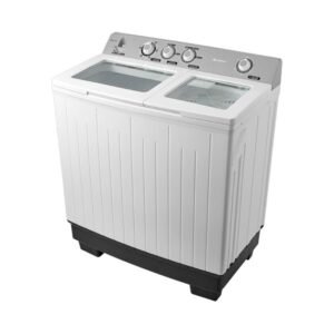 DENKA HI-16550NWG Twin Tub Washing Machine 14Kg, Gray