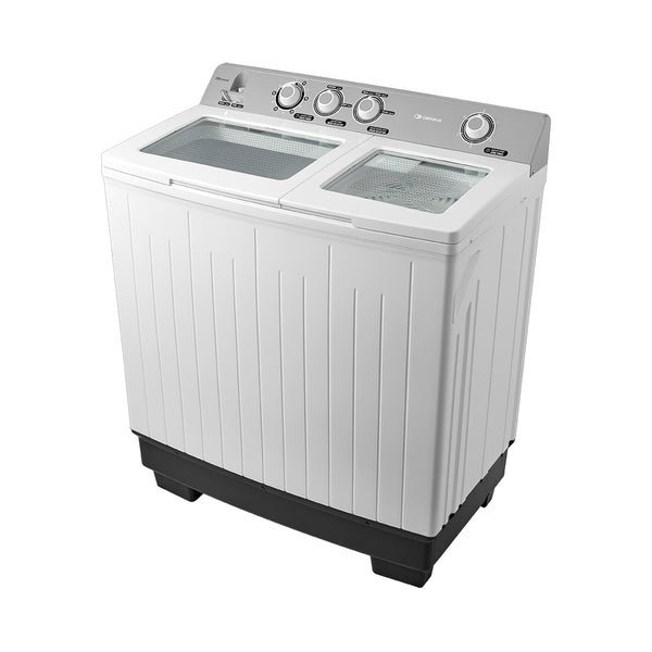 DENKA HI-16550NWG Twin Tub Washing Machine 14Kg, Gray
