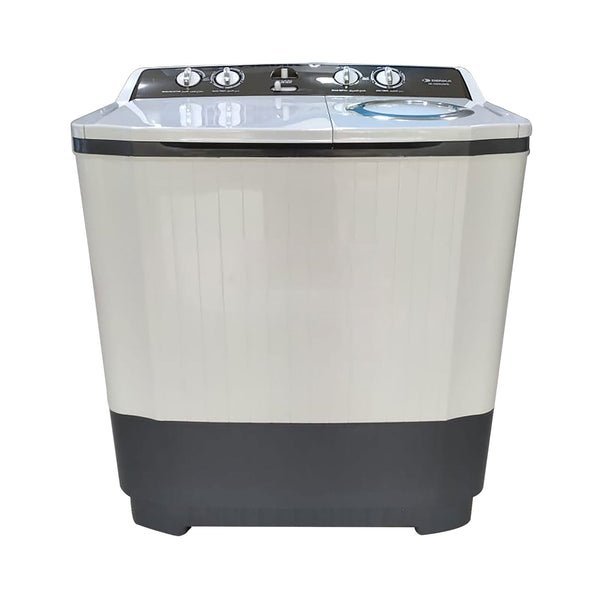 DENKA HI-130NJWG Twin Tub Washing Machine 8Kg, Gray