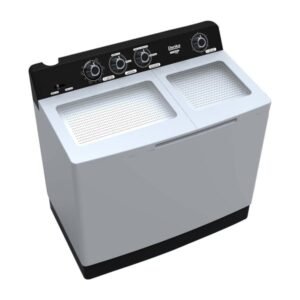 DENKA HI-16NWIW Twin Tub Washing Machine 16Kg, Black