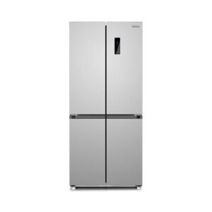 DENKA RM-550FG Four Door Refrigerator Inverter System, silver بخاخ سعة 22 قدم