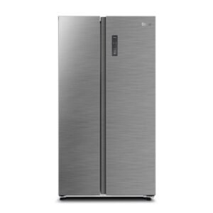DENKA RS-590FDG Side By Side Refrigerator, Inverter System, Dark Grey